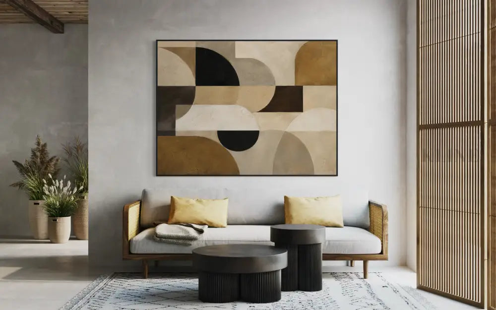 Fragments of Stillness - Hand Painting
