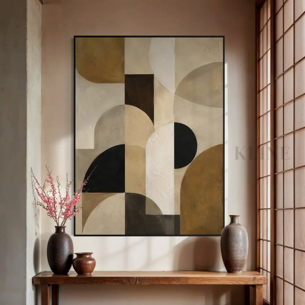 Fragments of Stillness - Hand Painting