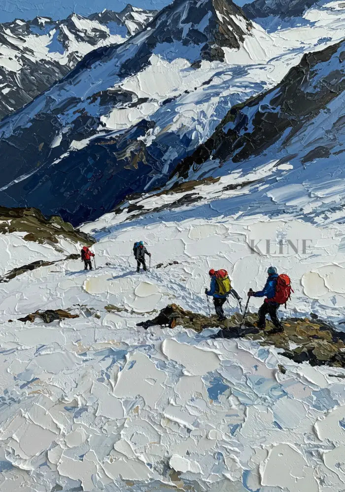 Frozen Pathfinders - Hand Painting