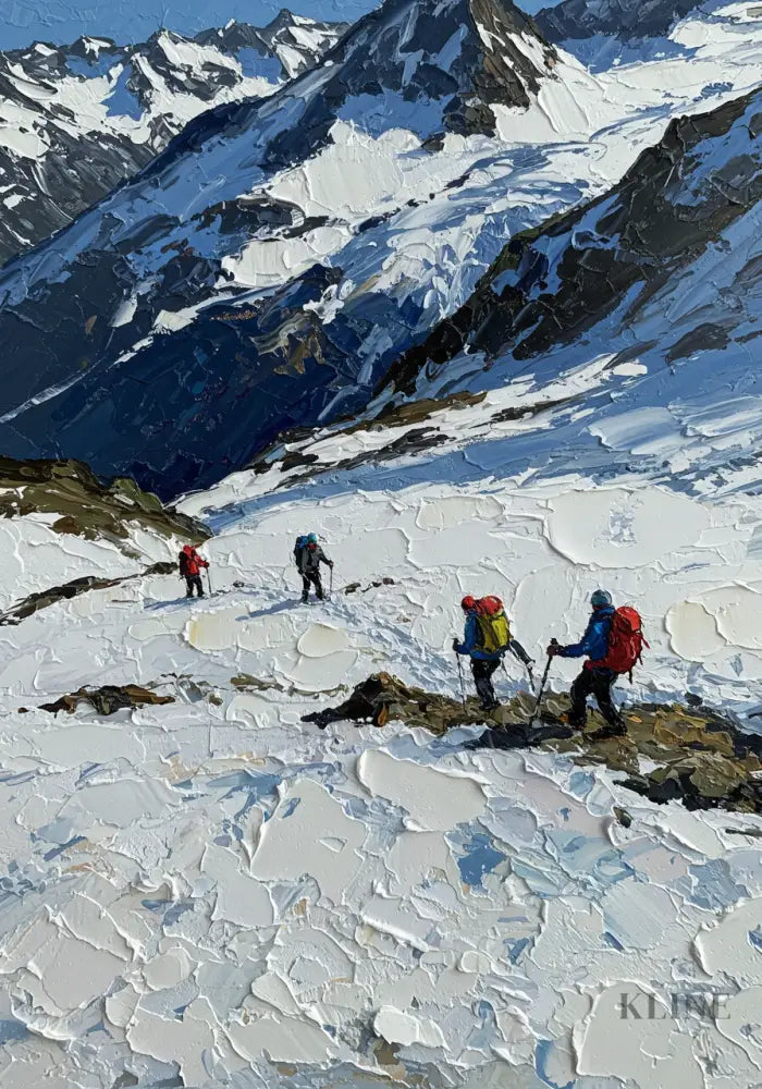 Frozen Pathfinders - Hand Painting