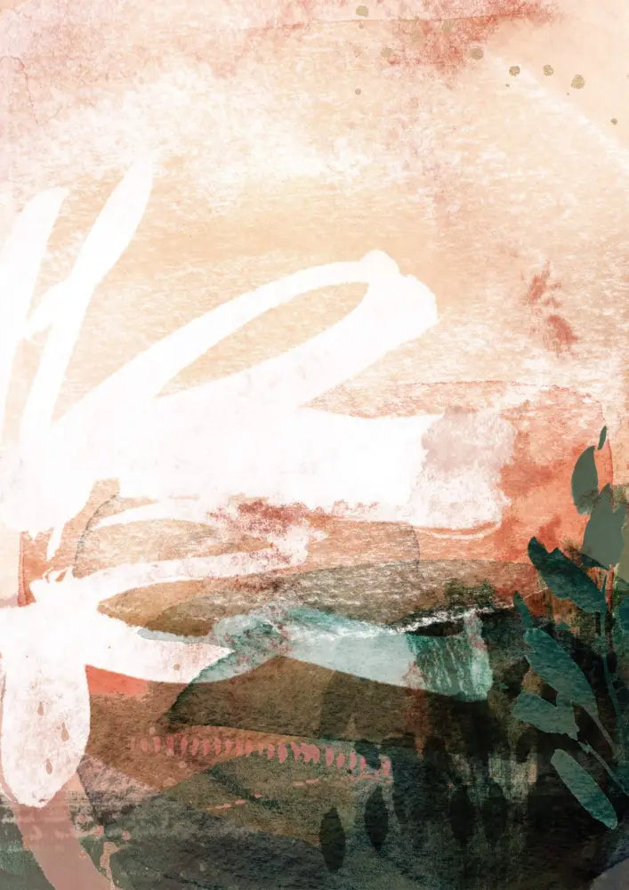 Garden Abstract 1 - Hand Painting