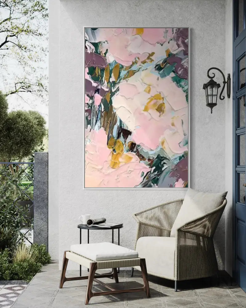 Garden Reverie - Hand Painting