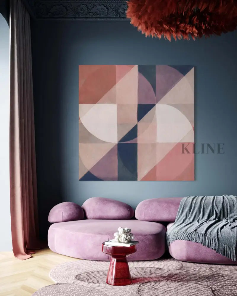 Geometric Breakdown 2 - Hand Painting