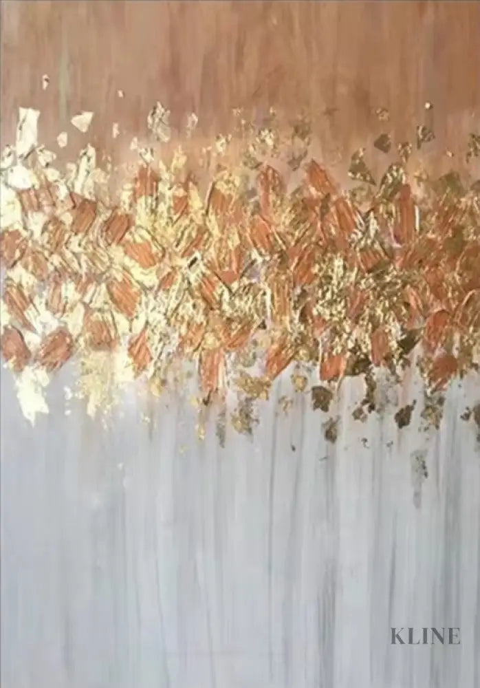 Gilded Horizon - Hand Painting