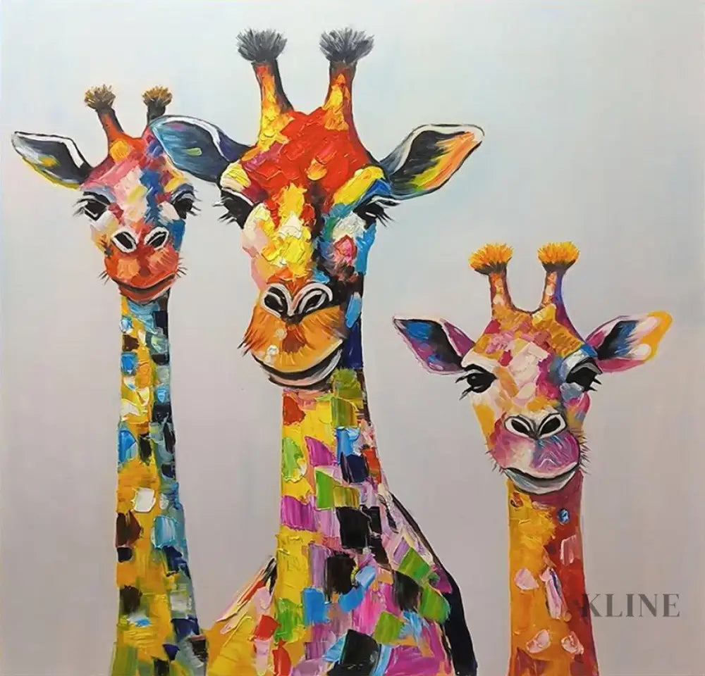 Giraffic Jam - Hand Painting