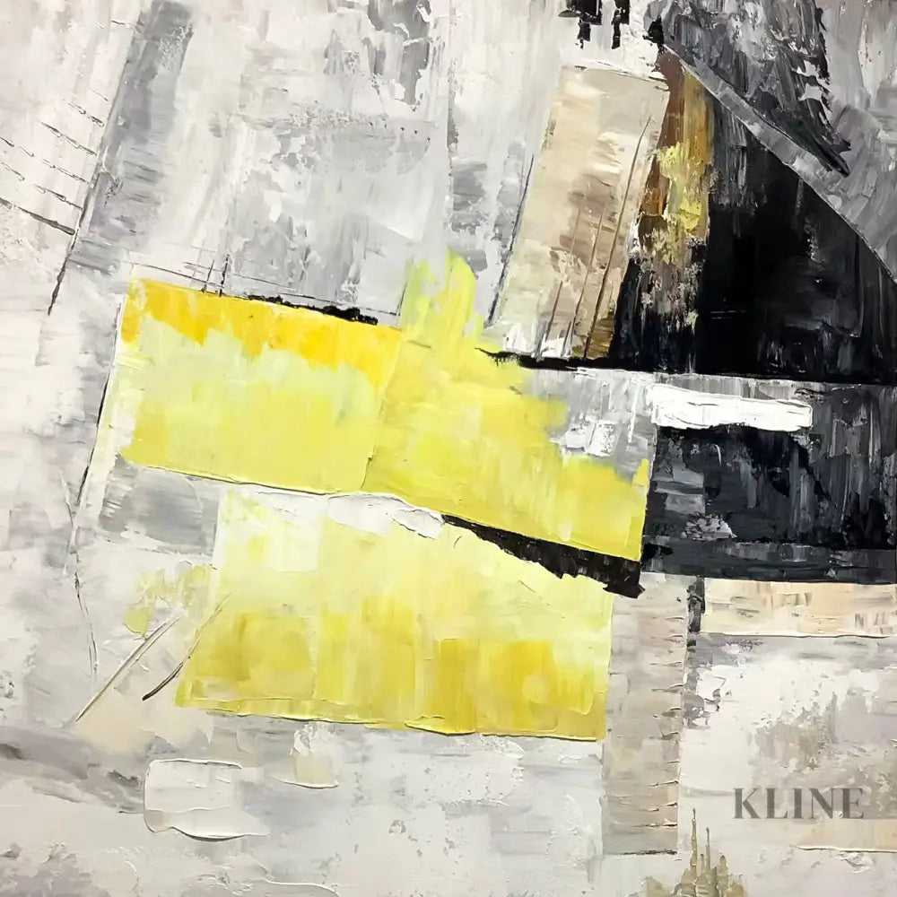 Glimmer in the Urban Haze - Hand Painting