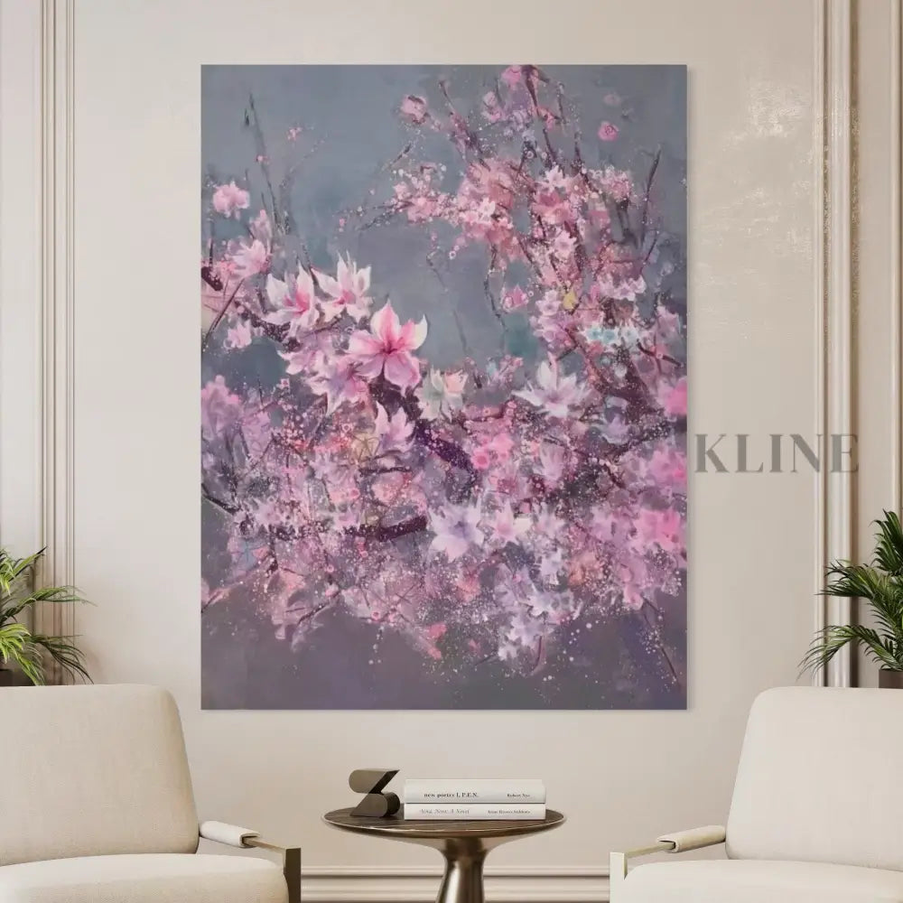 Glimmer of Sakura - Hand Painting