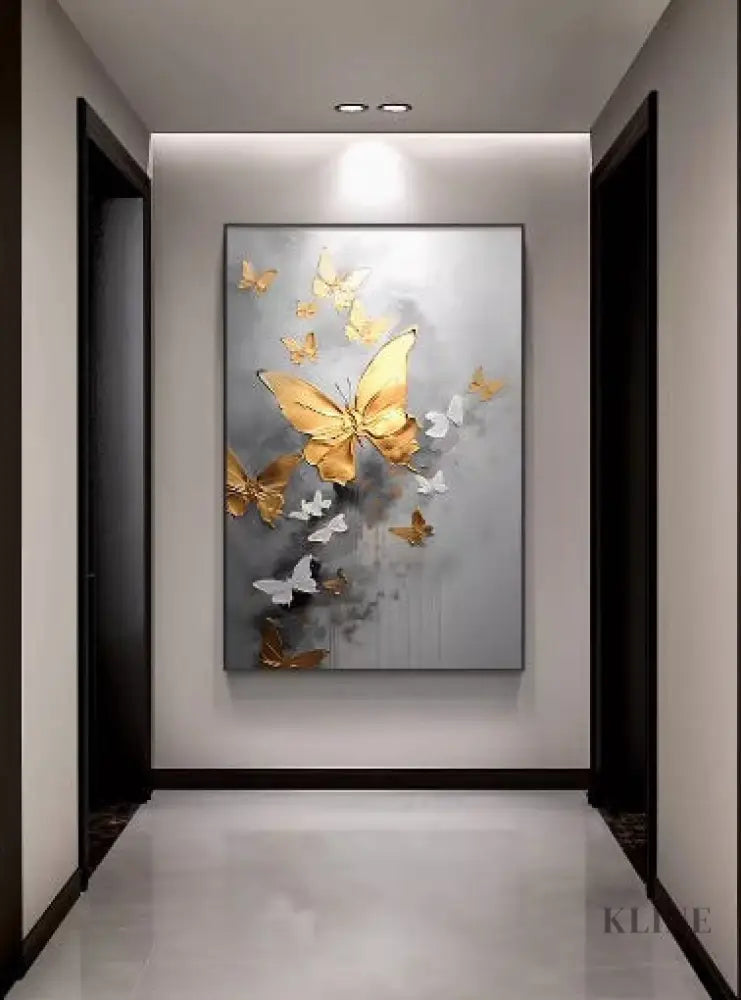 Golden Ascendance - Hand Painting
