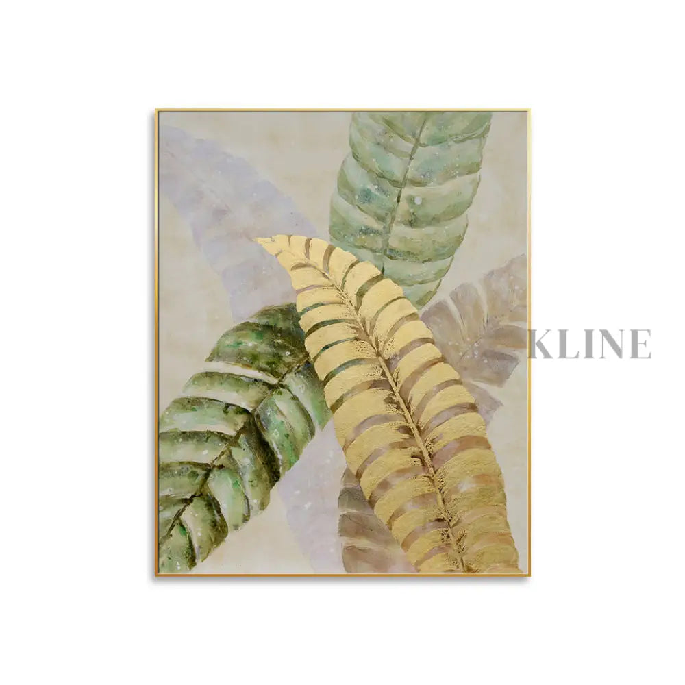 Golden Debut - Hand Painting