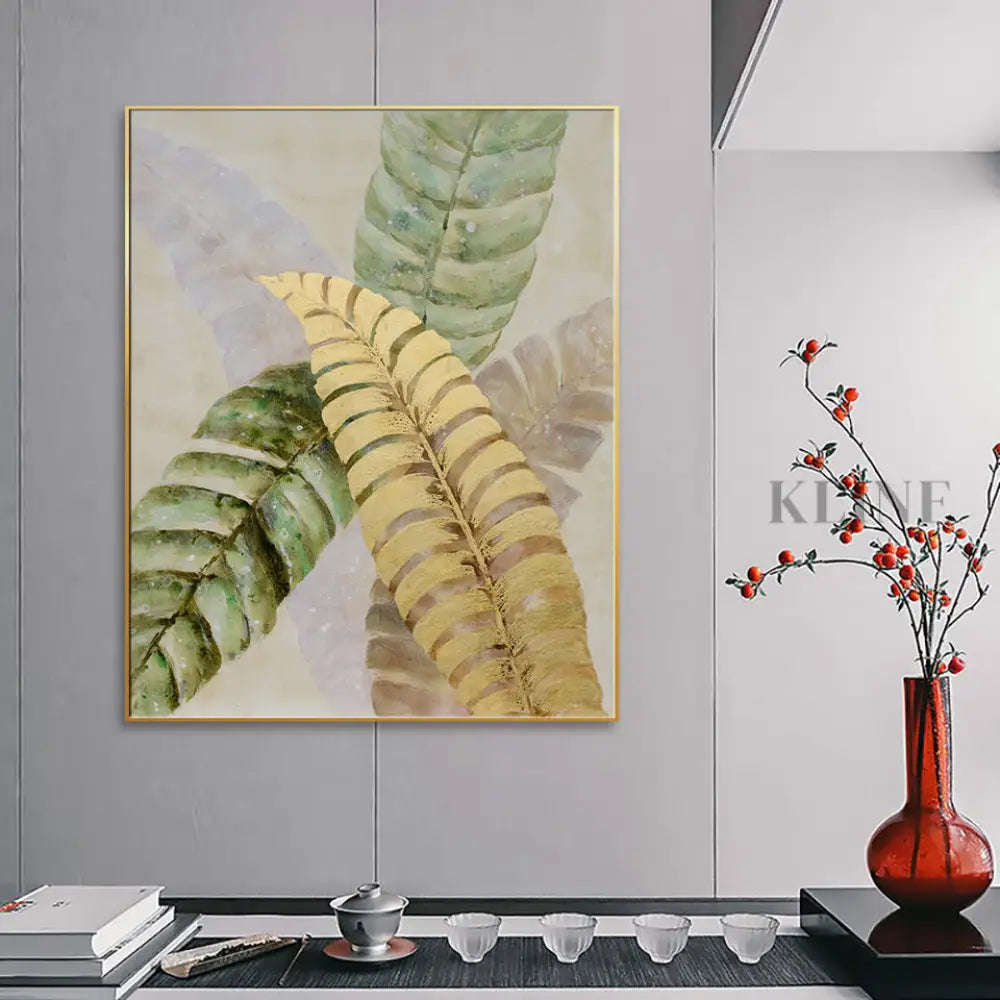 Golden Debut - Hand Painting