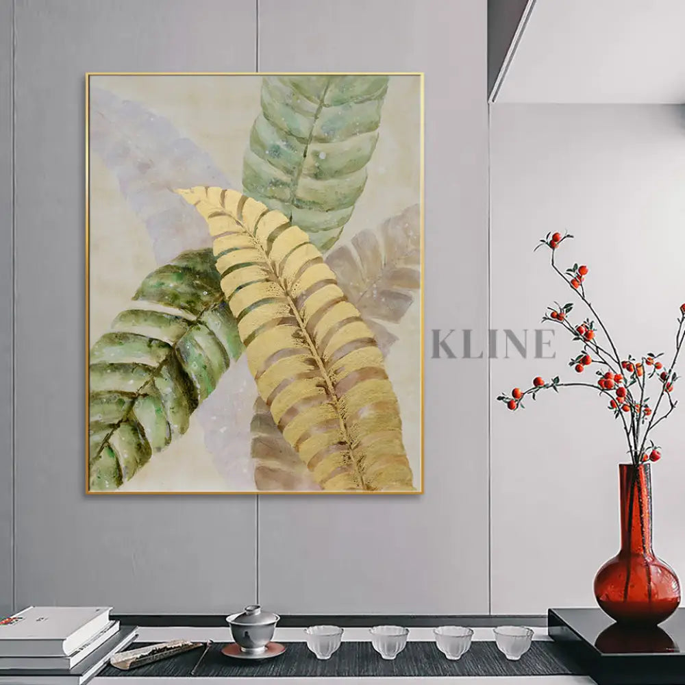 Golden Debut - Hand Painting