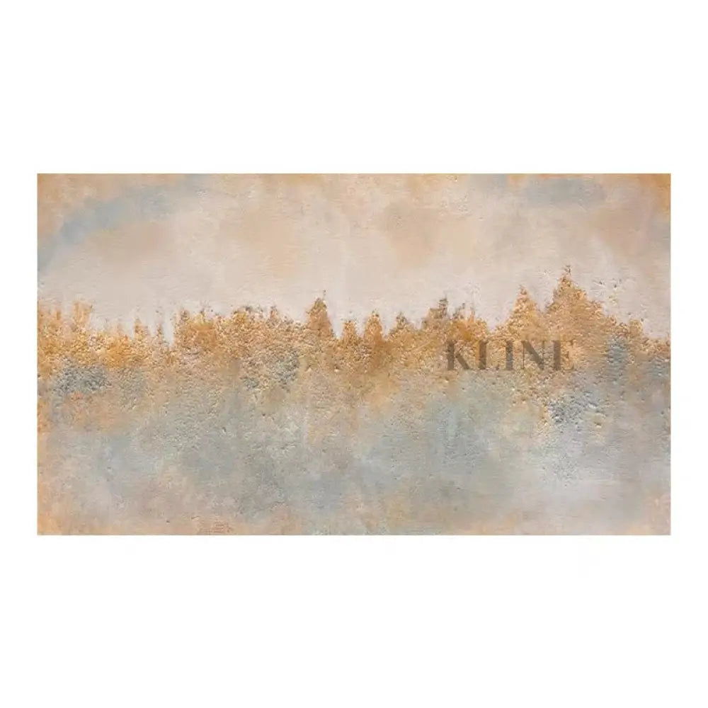 Golden Forest Sleeps - Hand Painting