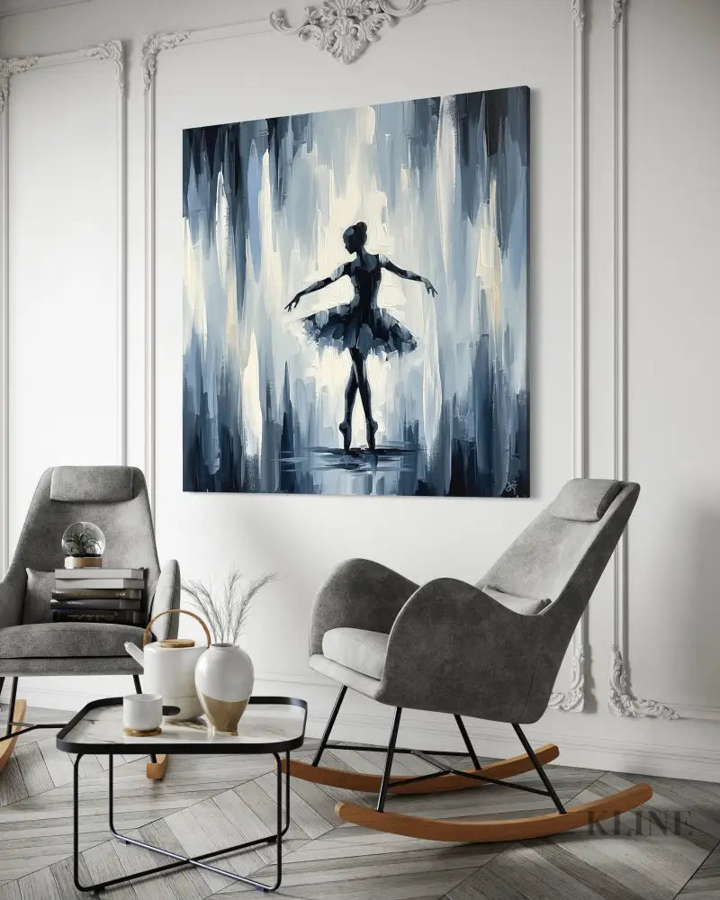Grace in Shadow - Hand Painting