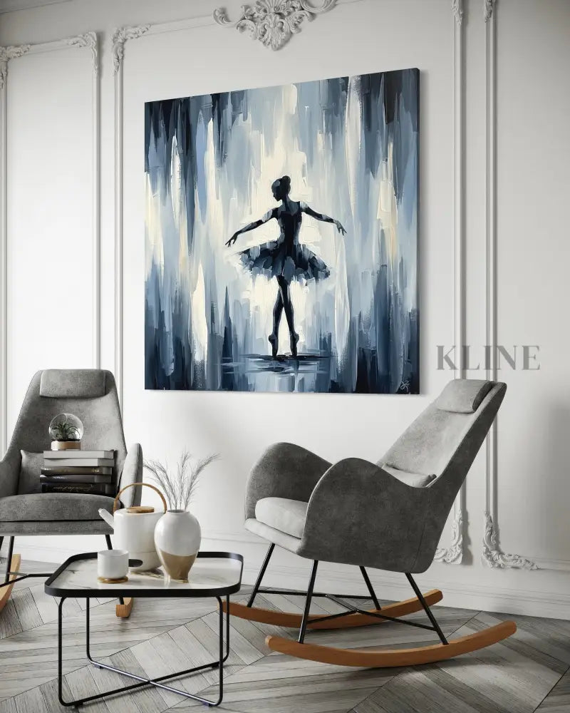Grace in Shadow - Hand Painting
