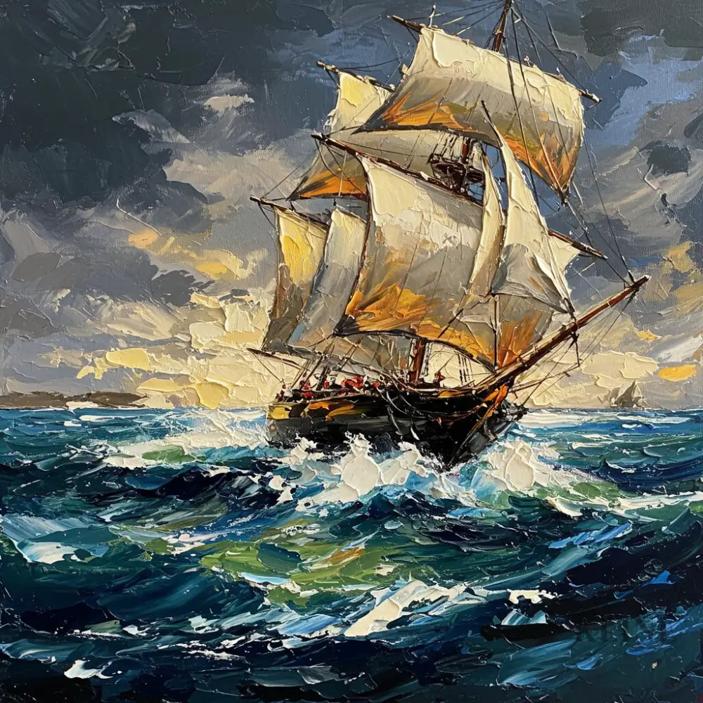 Grand Mariner - Hand Painting