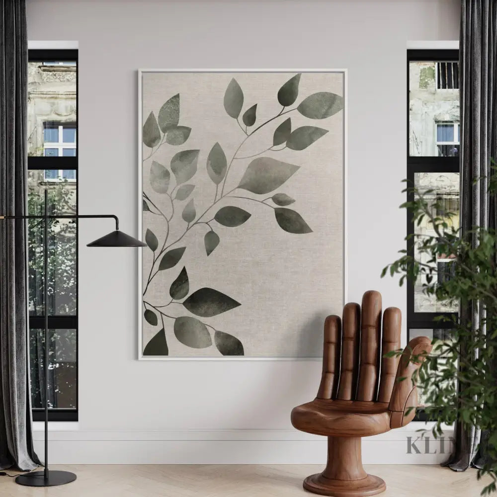 Green Vine 2 - Hand Painting