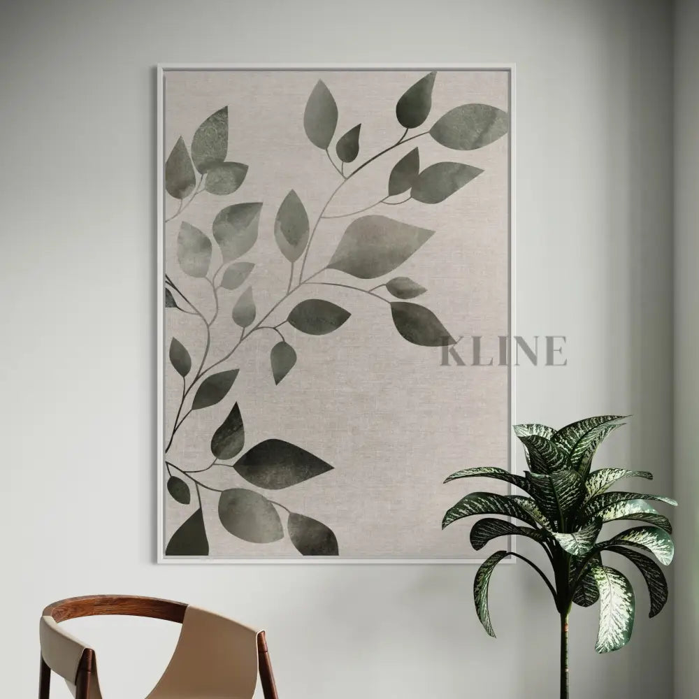Green Vine 2 - Hand Painting