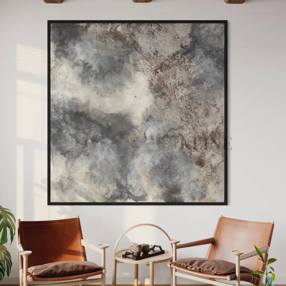 Grey Skies Ahead - Hand Painting