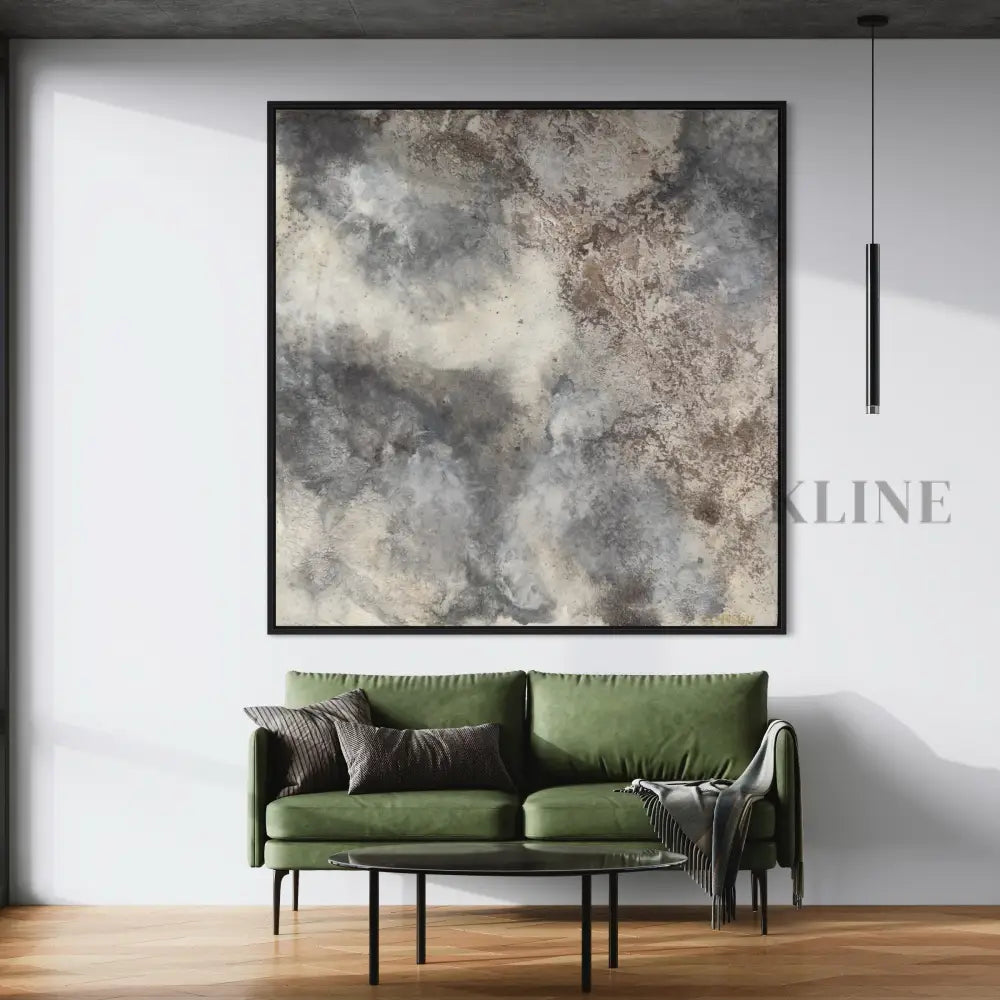 Grey Skies Ahead - Hand Painting