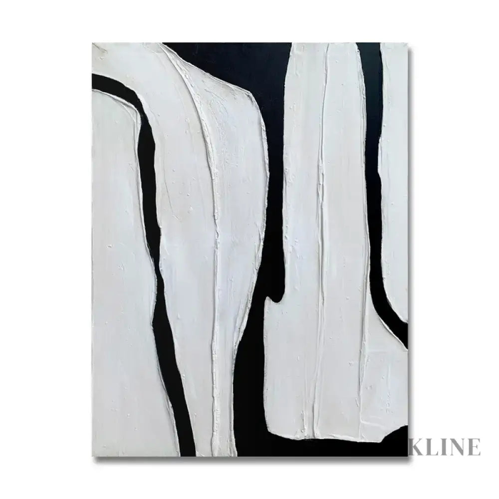 Handmade Black and White - Hand Painting
