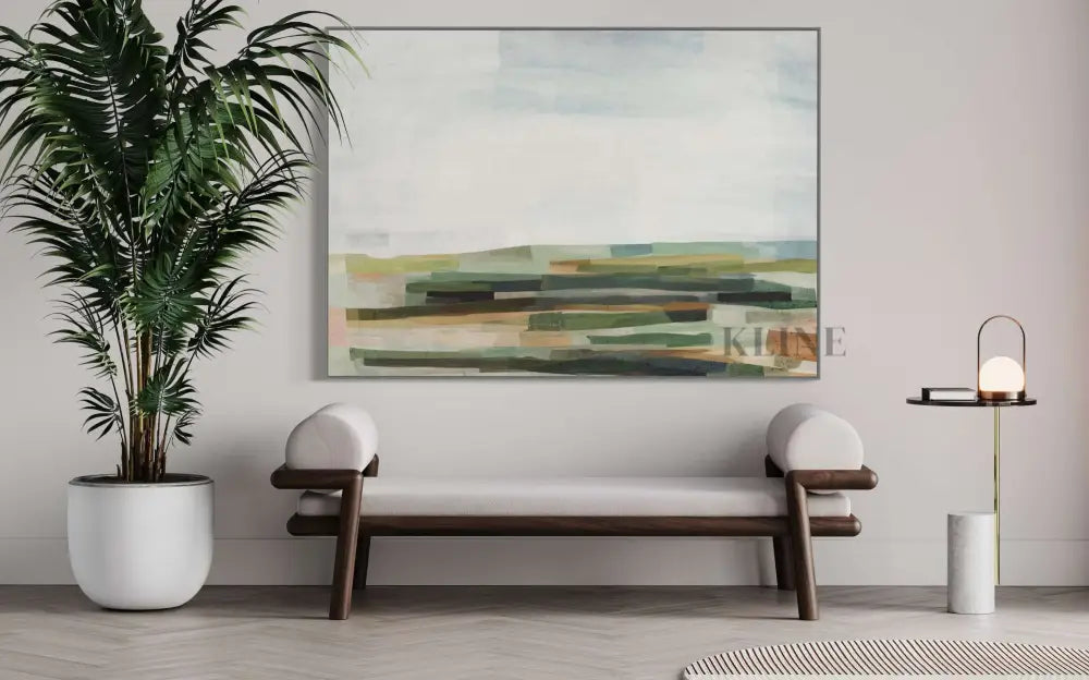 Harvest Abstract - Hand Painting