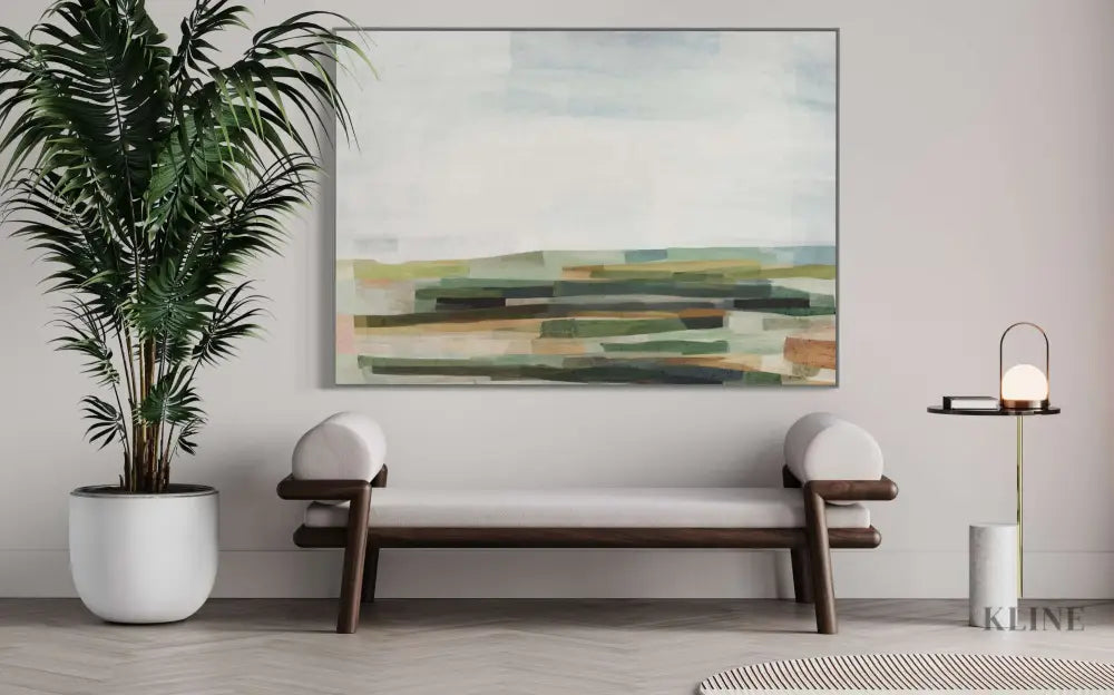 Harvest Abstract - Hand Painting
