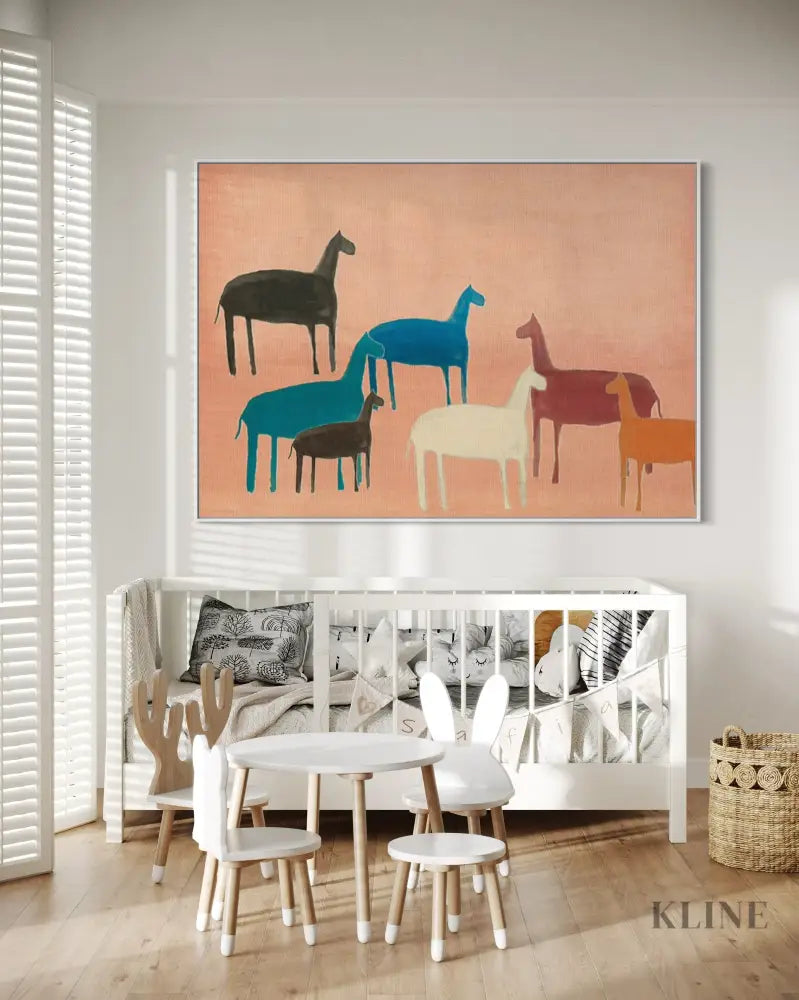 Herd Huddle - Hand Painting