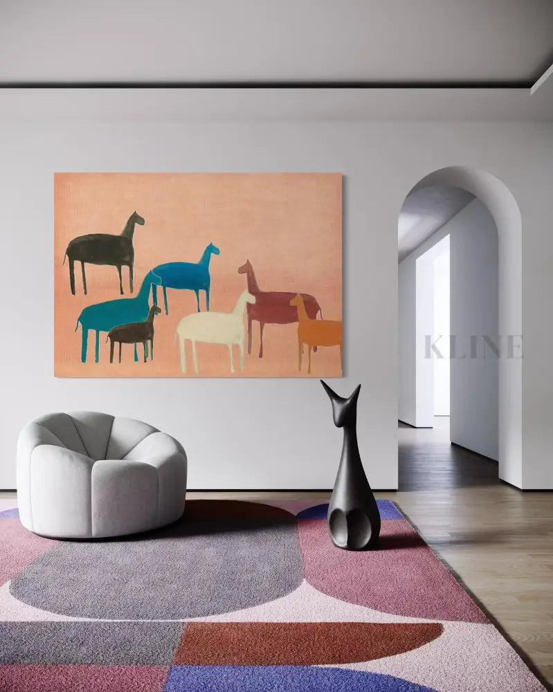 Herd Huddle - Hand Painting