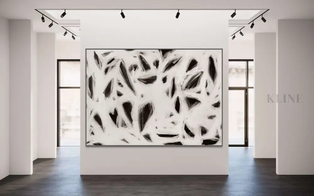 Hidden Heart Abstract - Hand Painting