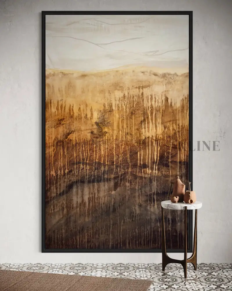 Honeycomb I - Hand Painting