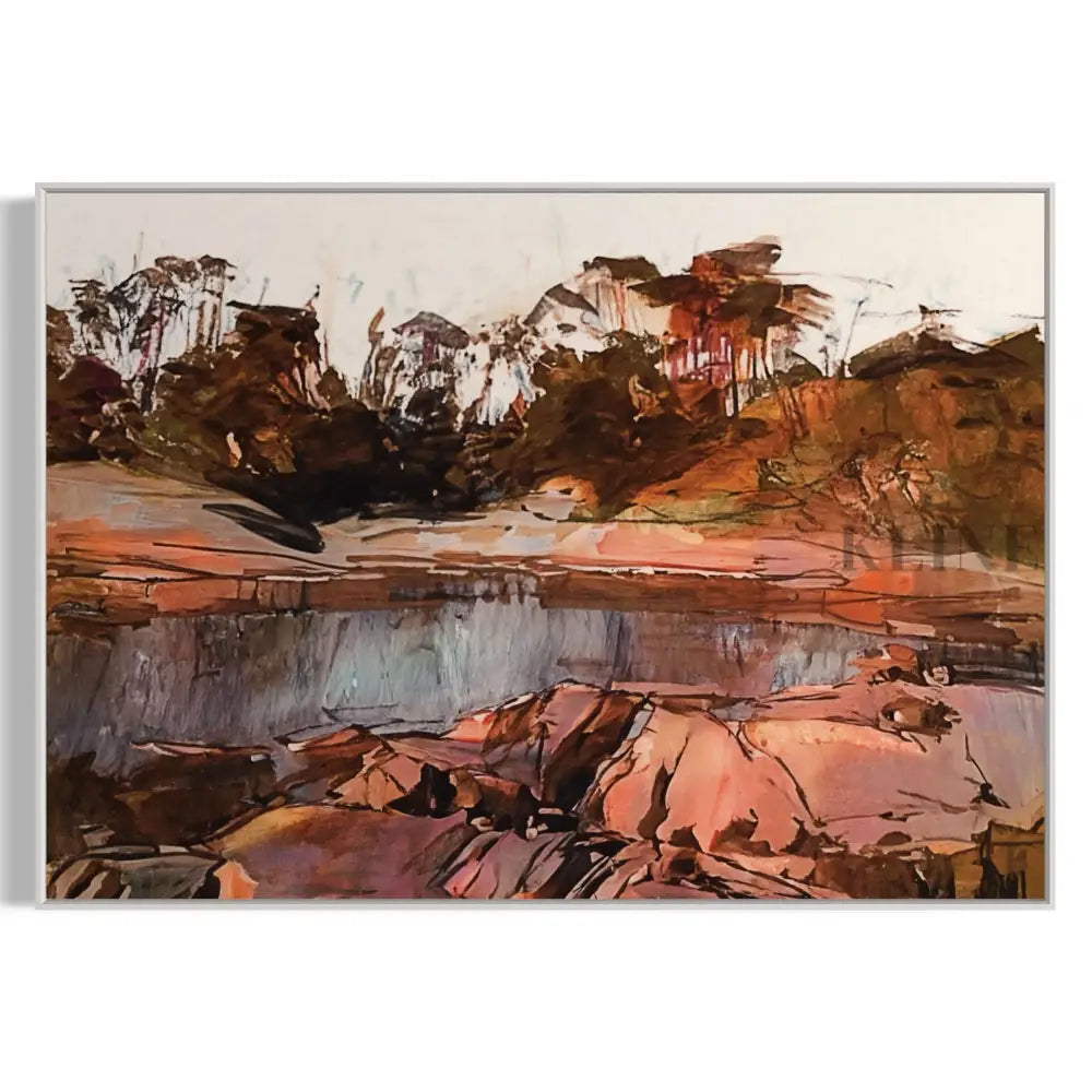 Honeymoon Bay - Hand Painting