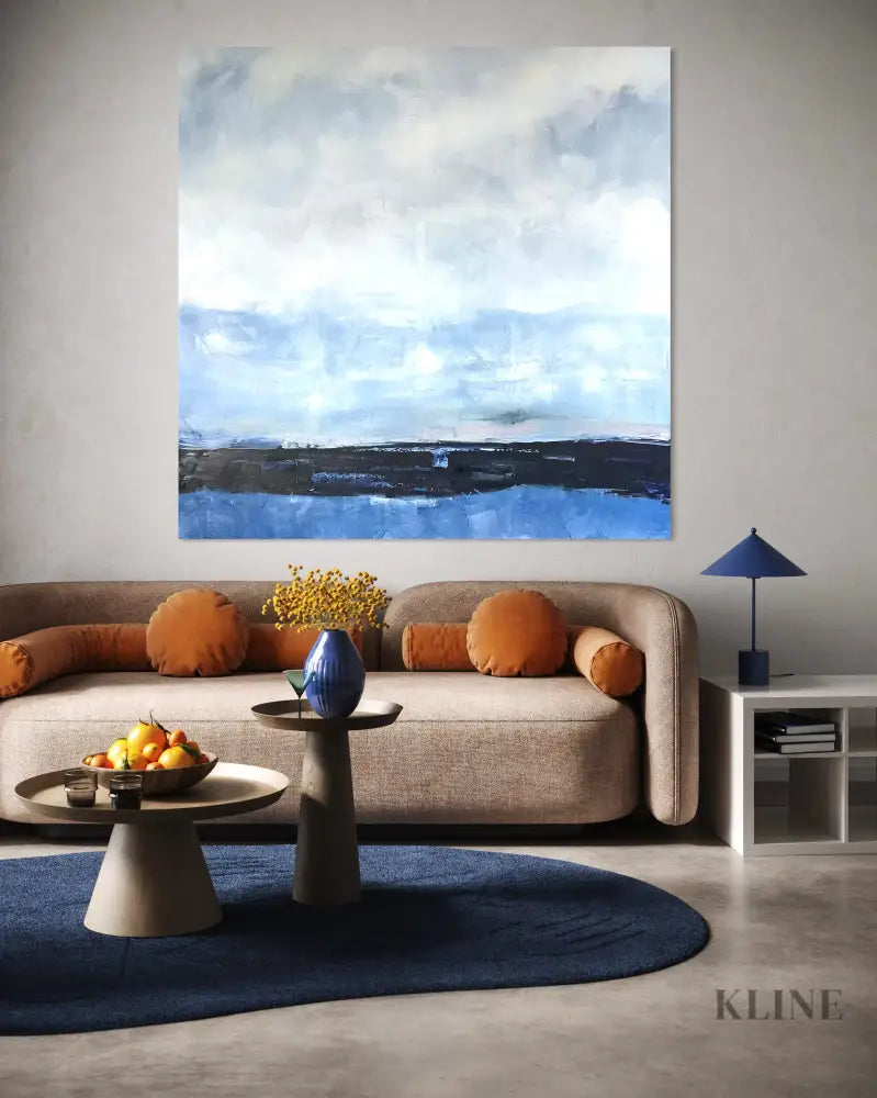 Horizon Divide II - Hand Painting