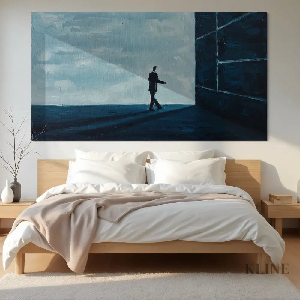 Inspired by Edward Hopper 3 - Hand Painting