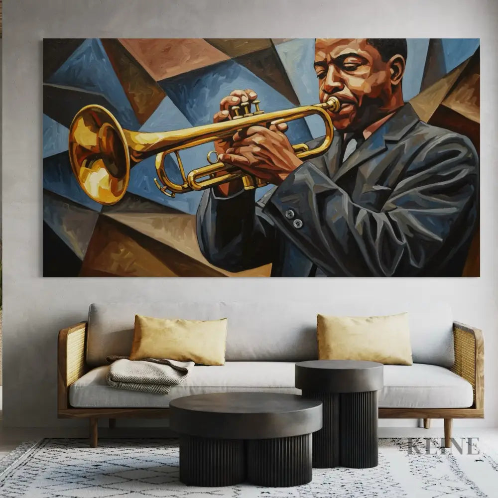Jazz Echoes - Hand Painting