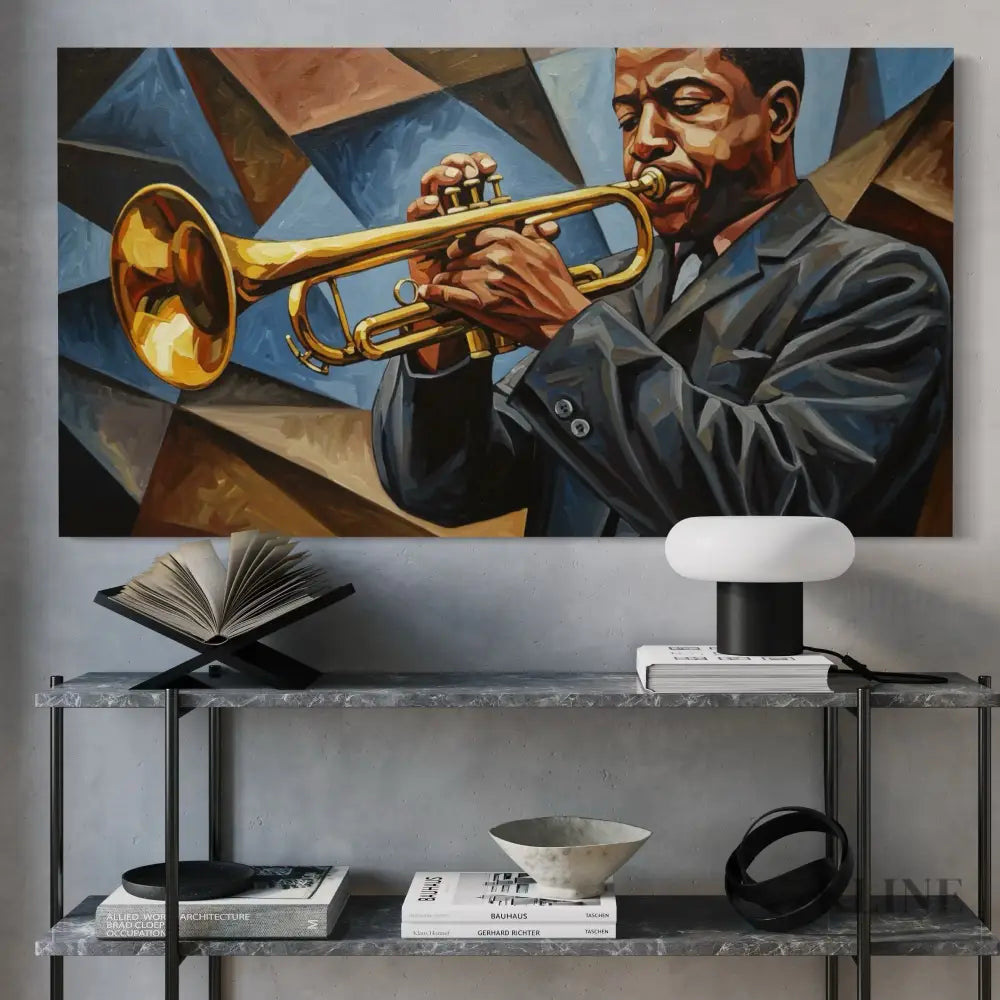 Jazz Echoes - Hand Painting