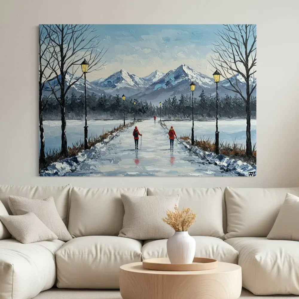 Journey Through the Quiet - Hand Painting