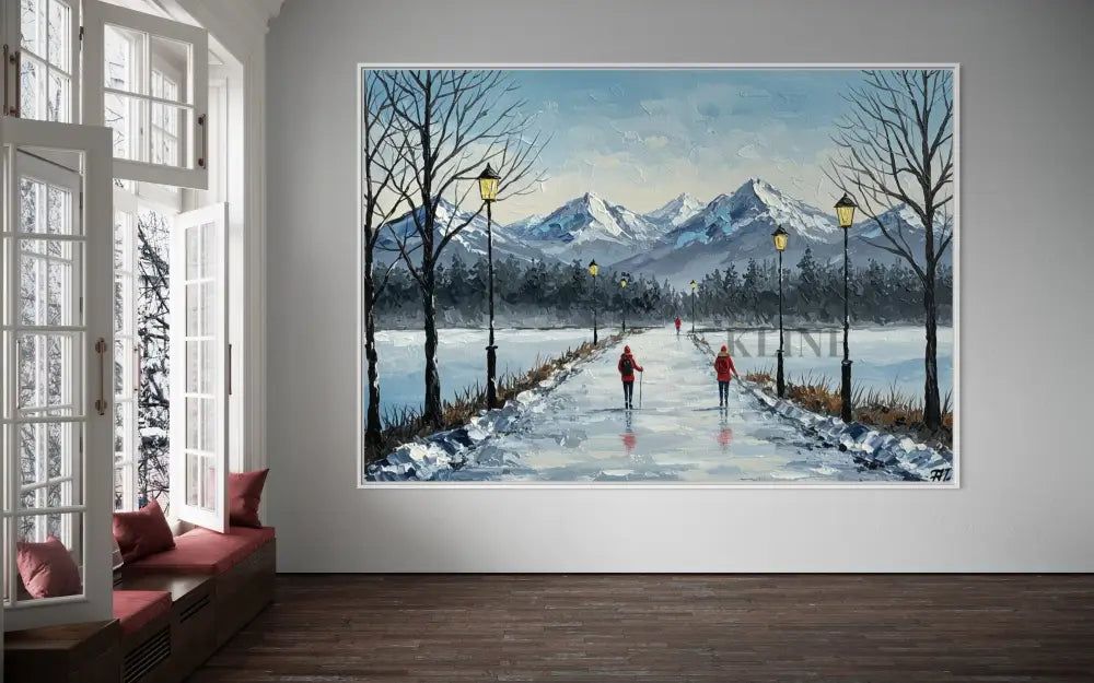 Journey Through the Quiet - Hand Painting