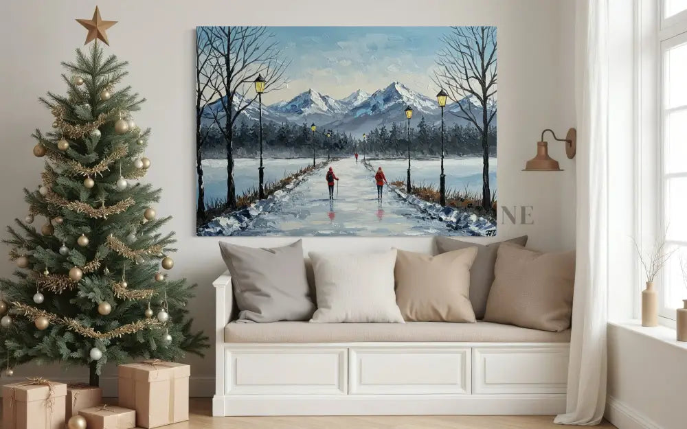 Journey Through the Quiet - Hand Painting