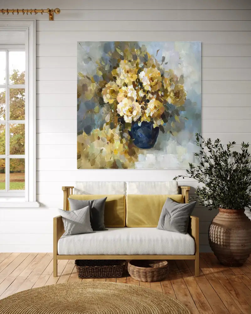Joyful Bouquet - Hand Painting