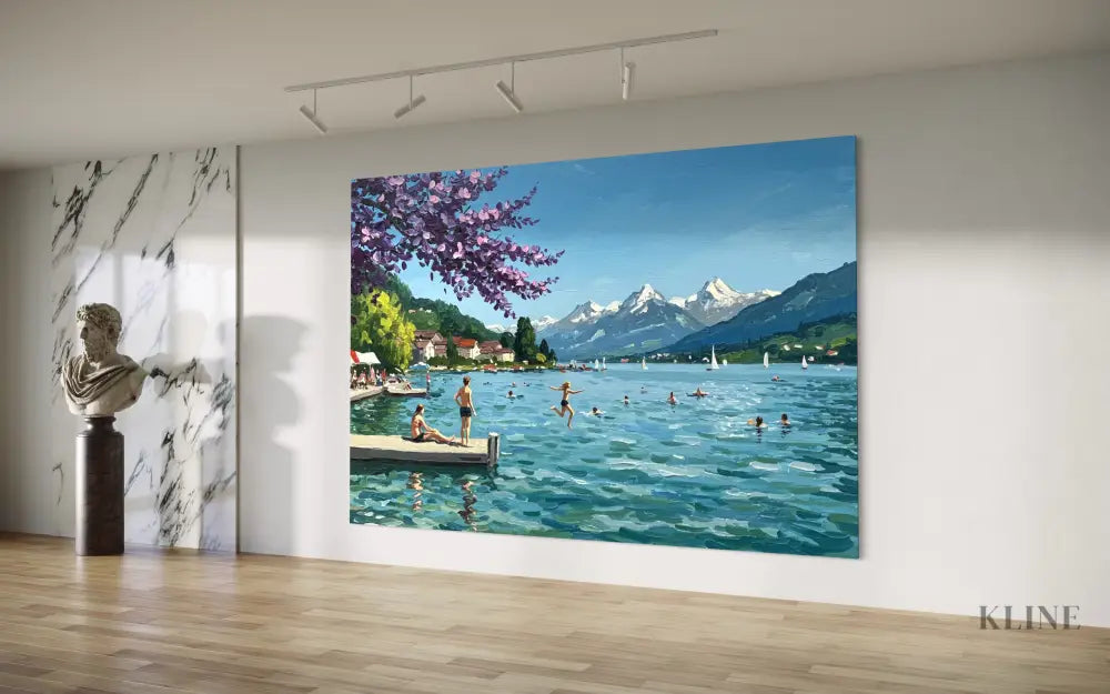 Lakeside Recreation - Hand Painting