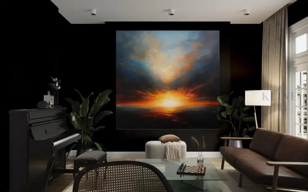 Last Light - Hand Painting