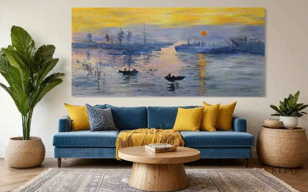 Last Light on the Water - Hand Painting