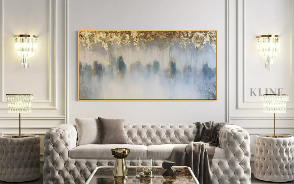 Light Over the City - Hand Painting