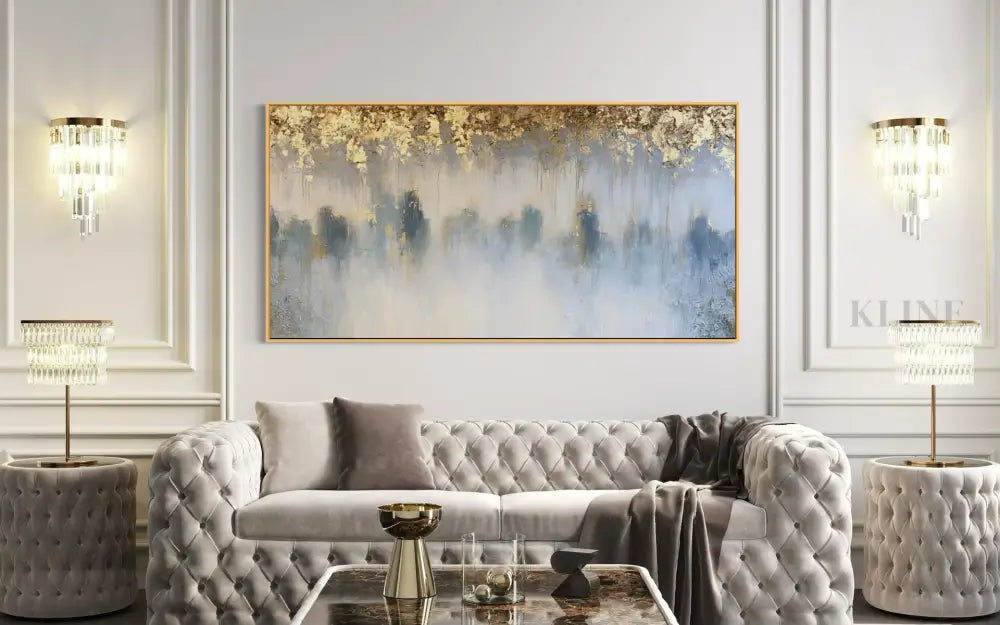 Light Over the City - Hand Painting