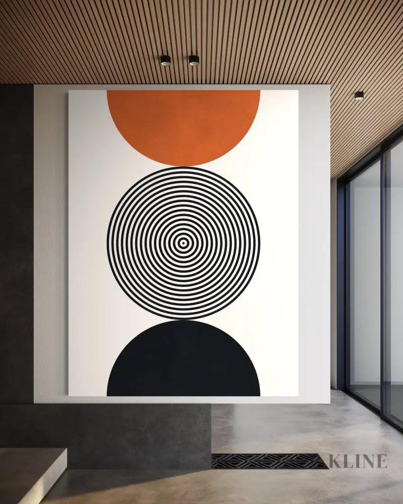Lines and Circles 3 - Hand Painting