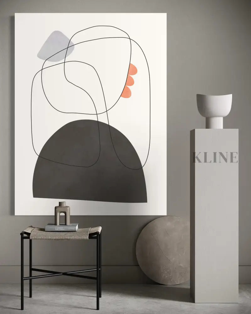 Lines and Shapes 1 - Hand Painting