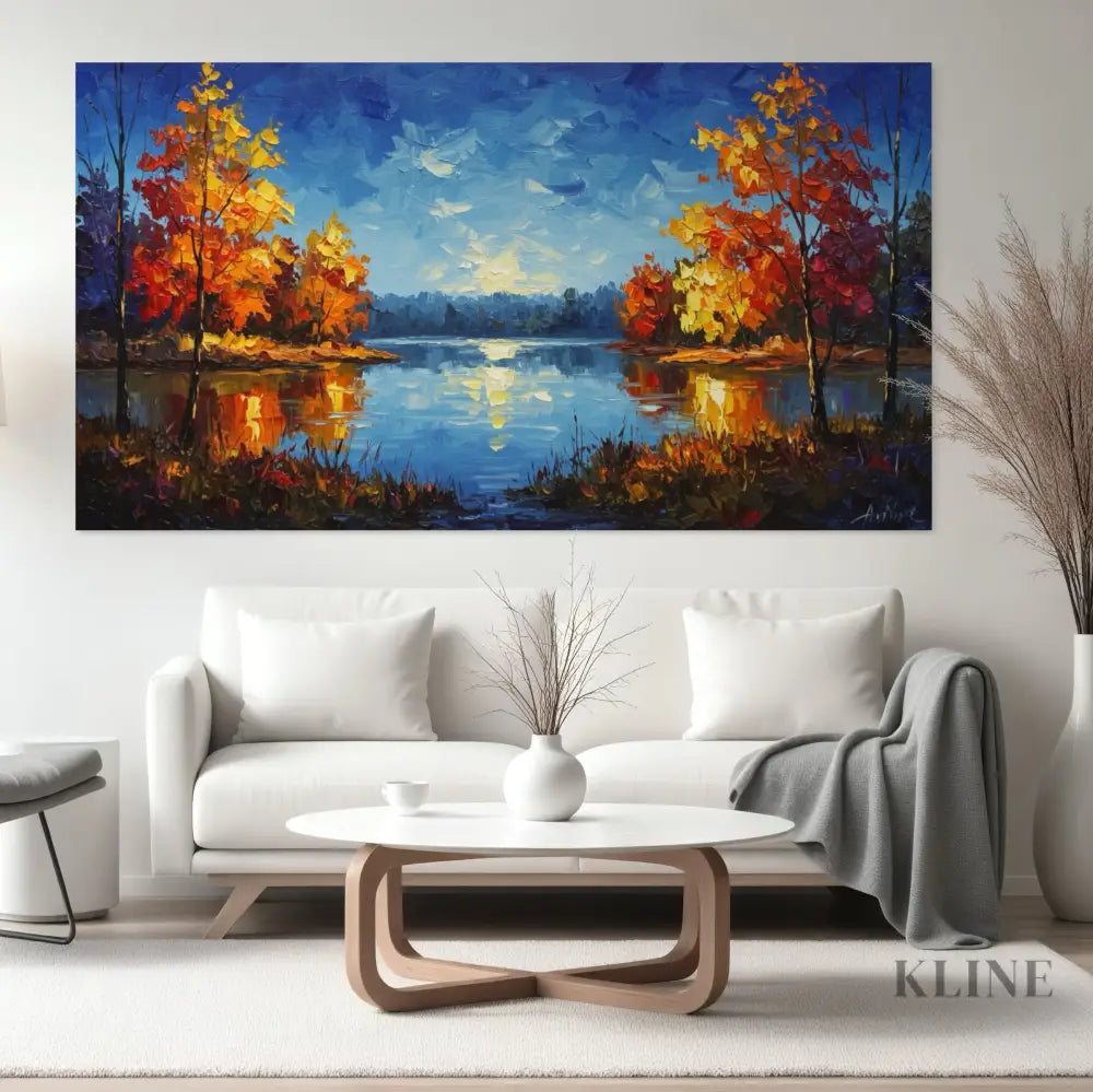 Luminescent Canopy - Hand Painting