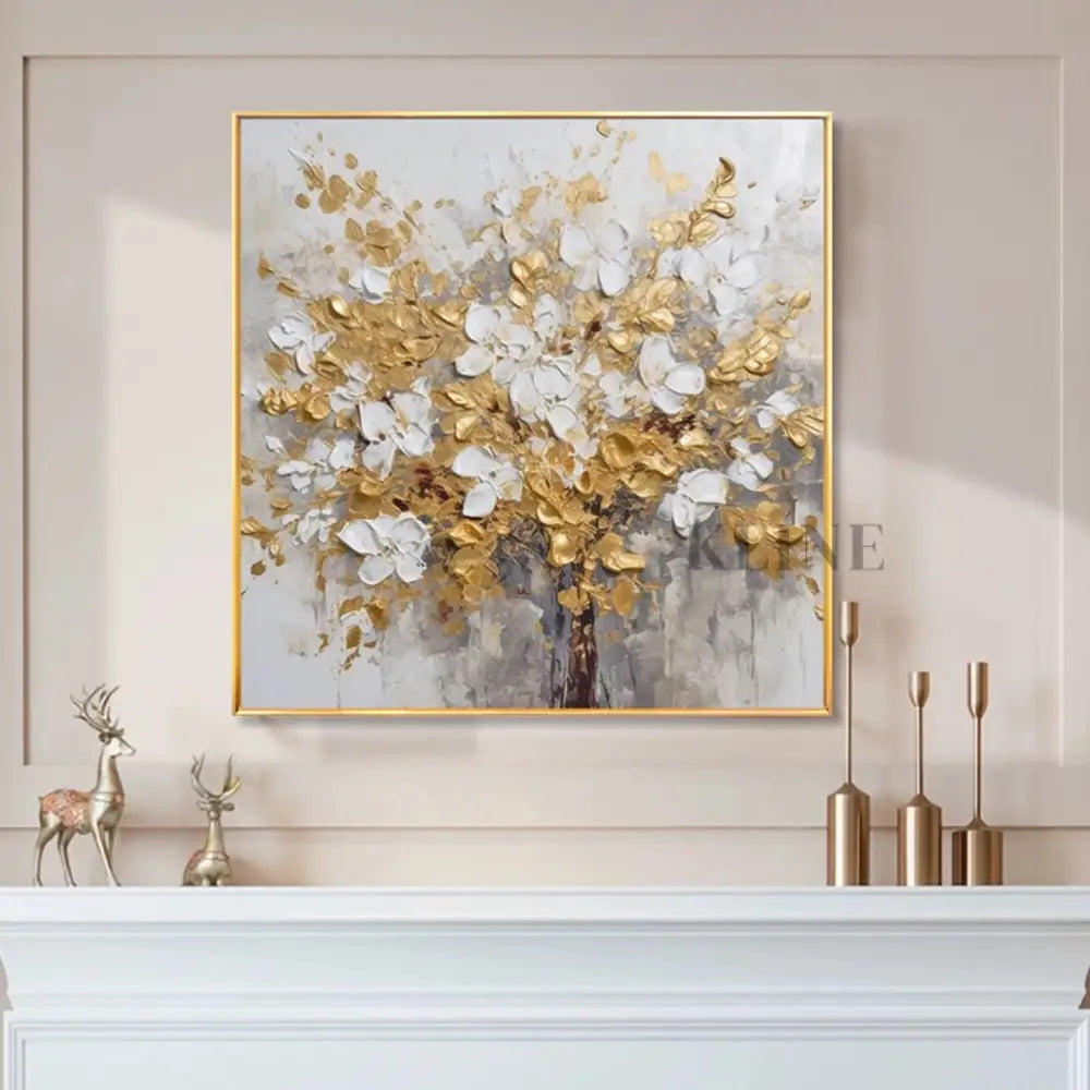 Luxe Blossom Tree - Hand Painting