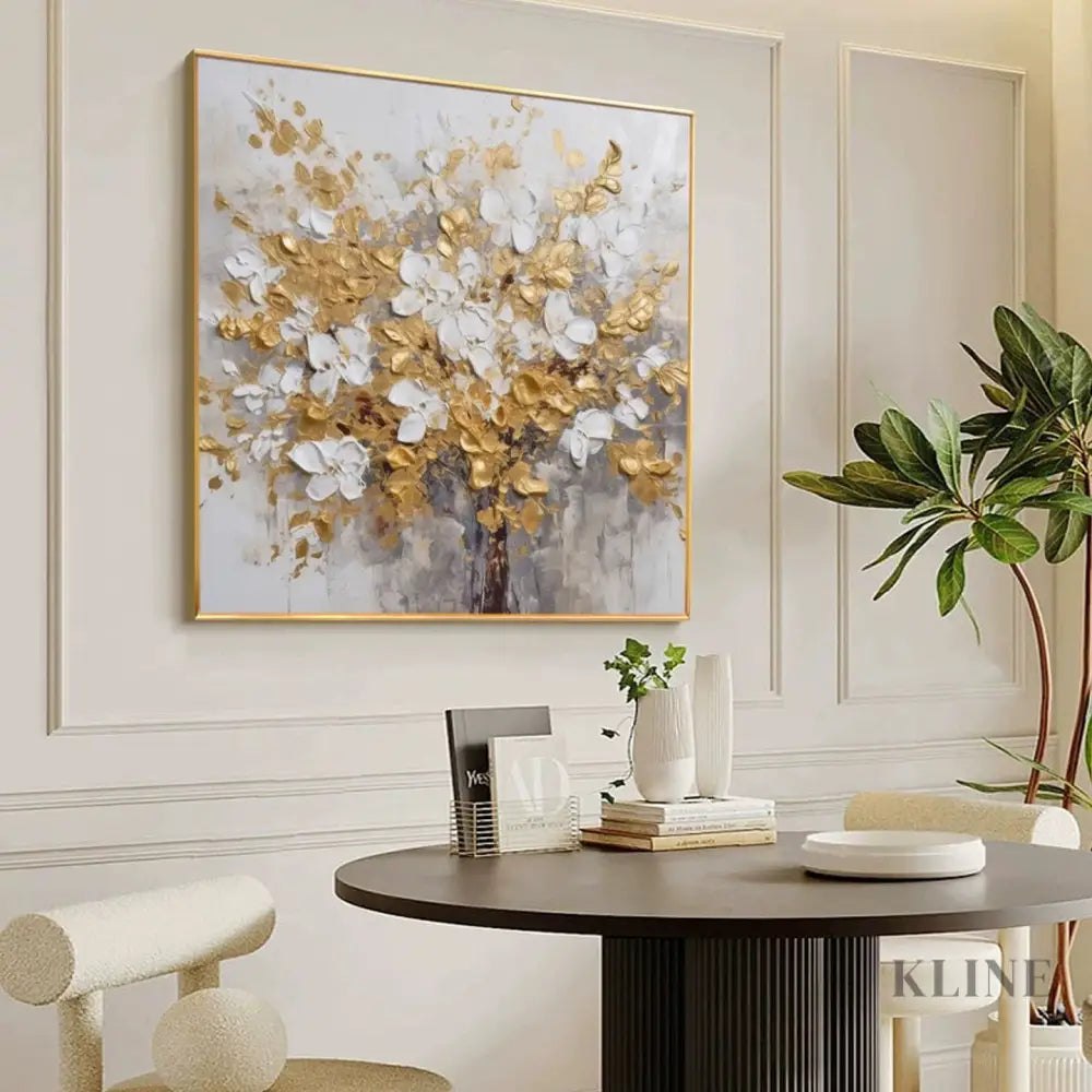 Luxe Blossom Tree - Hand Painting