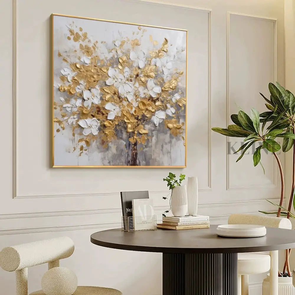Luxe Blossom Tree - Hand Painting